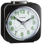 casio tq-143s-1ef väckarklocka - svart väckarklocka