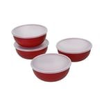 KitchenAid 4pc Pinch Bowl Set - Empire Red