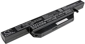 Batteri W650BAT-6 for Hasee, 11.1V, 4400 mAh