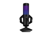 Microphone Asus ROG CARNYX - Micro USB pour gamer avec retroeclairage Aura Sync RGB et filtre antipop