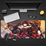 DATE A LIVE XXL Gaming Mouse Pad - 900 x 400 x 3 mm – extra large mouse mat - Table mat - extra large size - improved precision and speed - rubber base for stable grip - washable-2_600x300