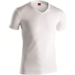 JBS Basic 13720 T-shirt V-neck Vit bomull XX-Large Herr