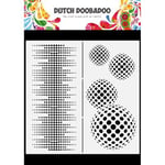 Dutch Doobadoo Schablon Slimline 20 cm - Circles