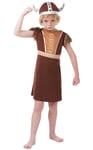 Viking Pojke Utklädningskläder till barn (Stl. 128/L)