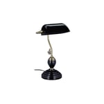 Svart bankirlampa