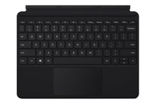 Microsoft Surface Go Type Cover - tangentbord - med styrplatta, accelerometer - tysk - sort