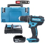 Makita DHP482Z LXT 18V Combi Drill With 1 x 5.0Ah Battery, Charger, Case & Inlay