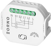 Interrupter Orno - aw1022240 - Nödbrytare med 2 kanaler och Tuya Smart Wi-Fi+BLE Dimmer