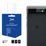 3MK Google Pixel 6a Kameralinsskydd i Härdat glas - TheMobileStore Google Pixel 6a tillbehör