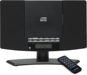 Mc-5220. Micro-Chaîne Hi-Fi. Lecteur Cd. Radio Fm. Réveil. Fixation Murale. Télécommande Incluse Noir[X644]
