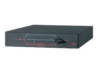 Apc Service Bypass Panel - Förbikopplare (Kan Monteras I Rack) - Ac 230 V - Utgångskontakter: 10 - 2U - 19" - Svart - För Infrastruxure Type A 4-12  Smart-Ups 3000, 3000R3ibx120, 3000Rm X-93, 5000