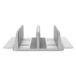2 In 1 Adjustable Aluminum Vertical Laptop Stand Notebooks H