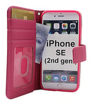 New Standcase Wallet iPhone SE (2nd Generation) (Hotpink G764)