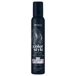 Indola Colour Mousse For Hair Temporary Hair Colour 200ml - Silver