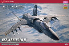 Model Kit 1:72 Ace Combat 7 Skies Unknown ASF-X Shinden II Kit HSP548
