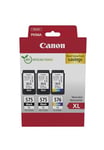 Canon PG-575 XL CL-576 XL Pack de 3 Cartouches Capacité XL (2X Noir XL 1x Couleur XL) Certifié Canon (Emballage Carton)