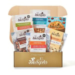 Joe & Sephs Movie Night in Popcorn Gift Box |Filled with Chocolate Popcorn Bites and Gourmet Popcorn | Gluten Free | Film Night Snacks | Movie Night