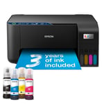 Epson EcoTank ET-2861 A4 Multifunction Wi-Fi Ink Tank Printer, With Up To 3 Years Of Ink Included