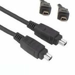 Firewire IEEE1394 iLINK DV Cable JVC Camcorders