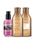 Redken Kit All Soft Shampoo e Conditioner + Olio