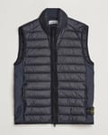 Stone Island Nylon Down Vest Navy Blue