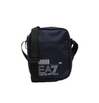 EMPORIO ARMANI EA7 Navy Polyester Train Core Shoulder Bag Contrasting Logo BNWT