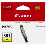 Genuine Canon CLI-581 Yellow Ink Cartridge for Canon Pixma TR7550 TS8150