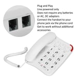 Big Button Phone Landline Telephone Thunder Protection For Home For Office