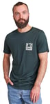 ELSK Cube Wool T-shirt Men Stone Green-203 XXL - Fri frakt
