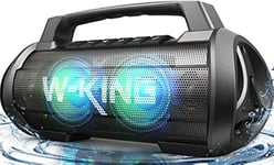 W-KING Bluetooth Speaker 70W, Party Speakers Wireless Bluetooth with Heavy Bass