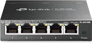 TP-Link Managed Network Switch 5-Port Gigabit, Support QoS VLAN IGMP Snooping, N
