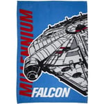 Star Wars Officiell Millennium Falcon Fleece-filt För Barn / Bar