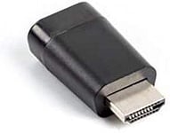 lanberg AD-0016-BK Adaptateur HDMI-A mâle (1.4) vers Vga (15 Broches) Femelle Noir