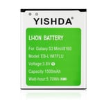 Galaxy S3 Mini Battery, YISHDA 1500mAh Li-ion Replacement Battery Compatible with Samsung Galaxy S3 Mini III GT-i8190 | Galaxy S3 Mini Spare Battery