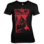 The Batman Sketch City Girly Tee, T-Shirt