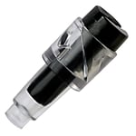 Polyform V10-skrue for ventil svart passer til G & F01-11 A