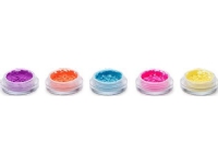 MAKEUP REVOLUTION_SET Creator Artist Loose Pigment Pots loose powder set Purple, Coral, Blue, Pink, Yellow 5x0.8g
