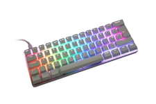 Vortex POK3R White Case Cherry RGB MX Brown UK Layout Keyboard
