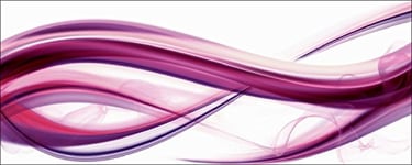 Pro-Art-Bilderpalette gla382o High Pink Wave II Décoration Murale sous Verre Motif Onde Rose 50 x 125 cm