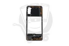 Official Samsung Galaxy A41 SM-A415 Black Chassis / Middle Frame - GH98-45511A