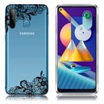 Deco Samsung Galaxy A11 / Samsung Galaxy M11 skal - Spetsblomma