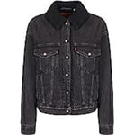 Levi's Women's 90s Sherpa Trucker Jacket, Are You Afraid Of The Dark, M
