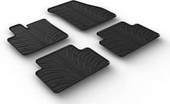 Gummimattor lampliga for Range Rover Evoque 2019 TDesign 4delad