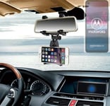 Car rear view mirror bracket for Motorola one action Smartphone Holder mount