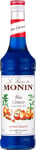 MONIN Premium Blue Curacao Syrup 700ml for Cocktails and Mocktails. 100 Percent