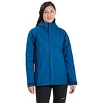 Berghaus Women's Elara Waterproof Shell Jacket, Durable, Breathable Rain Coat, Blue Opal/Seaport, 18