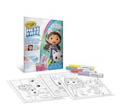 CRAYOLA - Color Wonder, Coloring Set Contenant 18 Pages à colorer et 4 feutres sans Tache sur Le thème de Gabby et la Maison Magique, activité créative pour Les Enfants, âge3, 4, 5 Ans, 75-2861