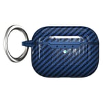 Trolsk Carbon Fiber Case (AirPods Pro 2) - skal - Blå