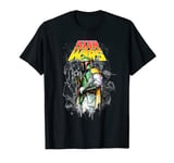 Star Wars Boba Fett Bounty Hunter Shadows Graphic T-Shirt T-Shirt