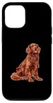 iPhone 14 Pro Irish Setter Dog Breed Graphic Case